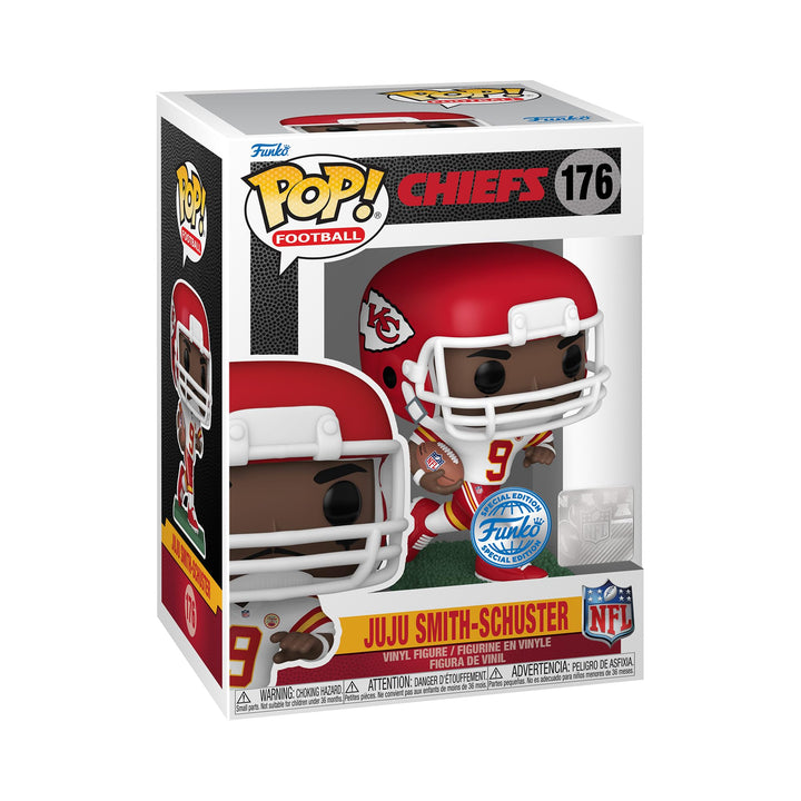 Funko Pop! NFL: Steelers - Ju Ju Smith Schuster Ju Ju Smith Schuster - (Away) - Vinyl-Sammelfigur -