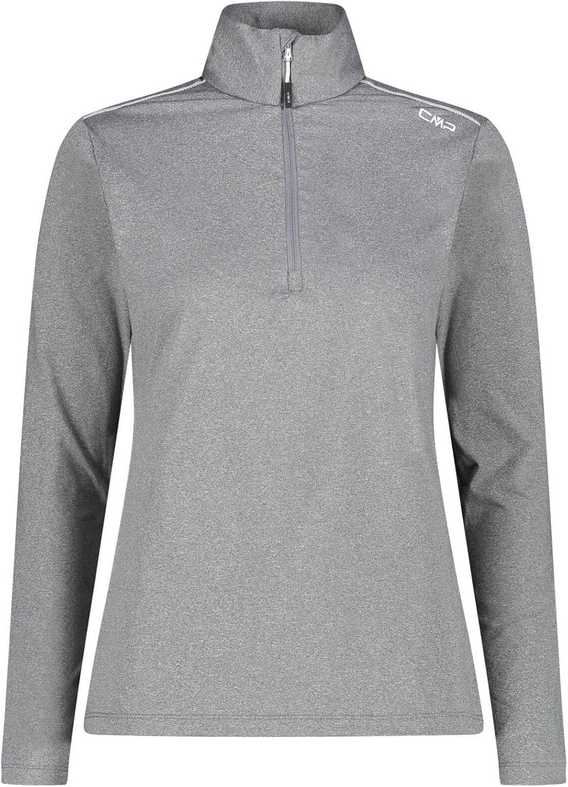CMP Damen Softech-Pullover für Damen Sweater 42 Titan Mel., 42 Titan Mel.