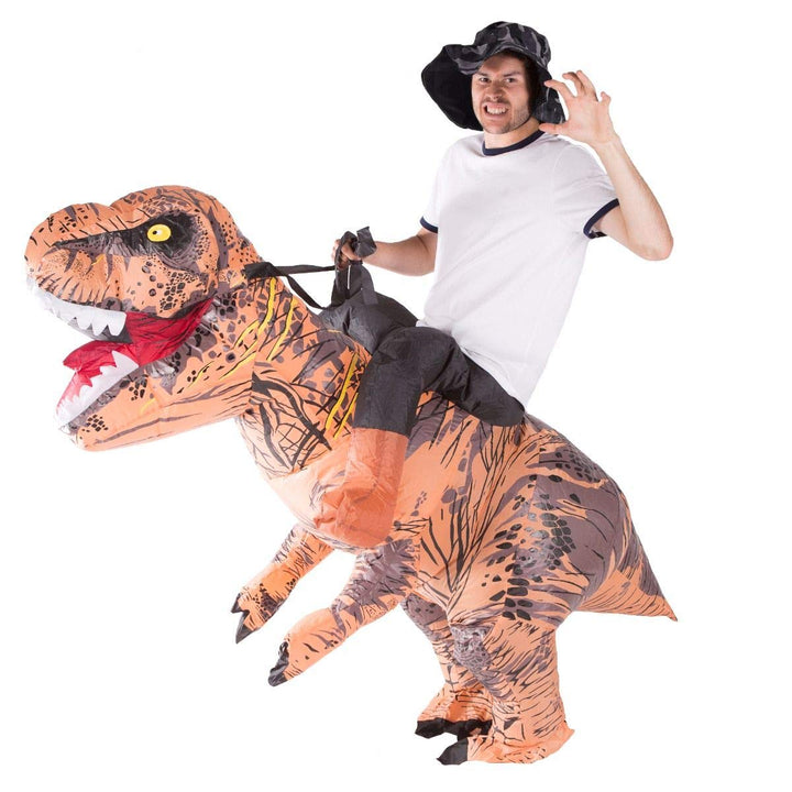 Bodysocks® Aufblasbares Deluxe Dinosaurier Kostüm für Erwachsene