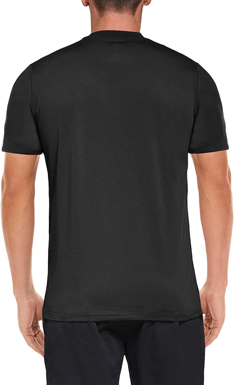 Boyzn 3er Pack Sport Tshirts Herren Kurzarm T-Shirts Funktionsshirt Laufshirt Schnelltrocknend Atmun