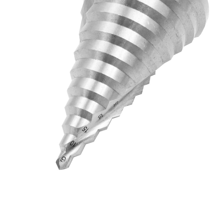ZONADAH HSS Spiralstufen-Hochgeschwindigkeitsbohrer Multi-Lochschneider 6 mm-60 mm Insgesamt 12 Stuf