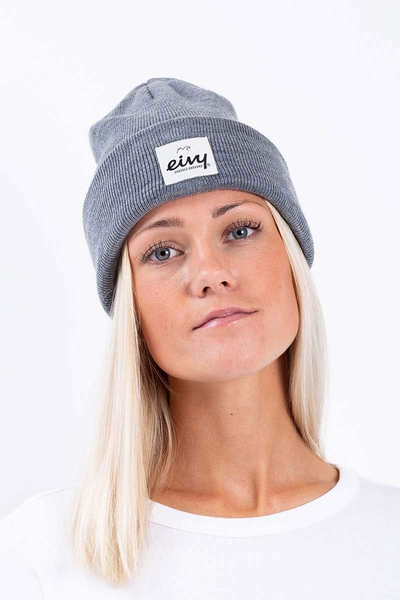 EIVY Damen Beanie Beanie - Watcher'21 Snowboardmütze Skimütze Mütze Grey Melange, Grey Melange