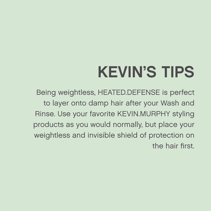Kevin Murphy Heated Defense Hitzeschutzspray, 100 ml Unparfümiert 100 ml (1er Pack), Unparfümie