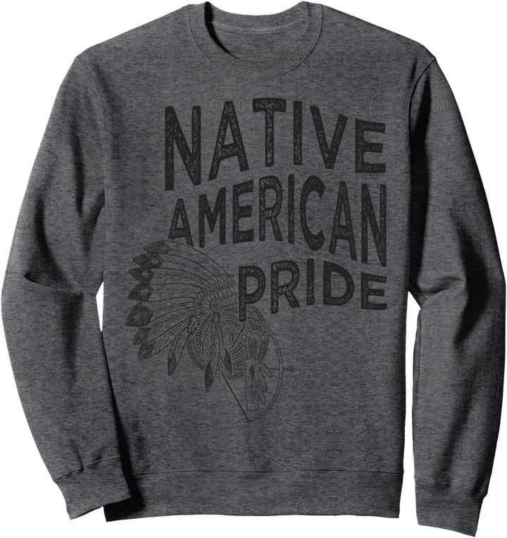 Native American Pride Headdress Mandala Bow 1 - Fan Fun Sweatshirt