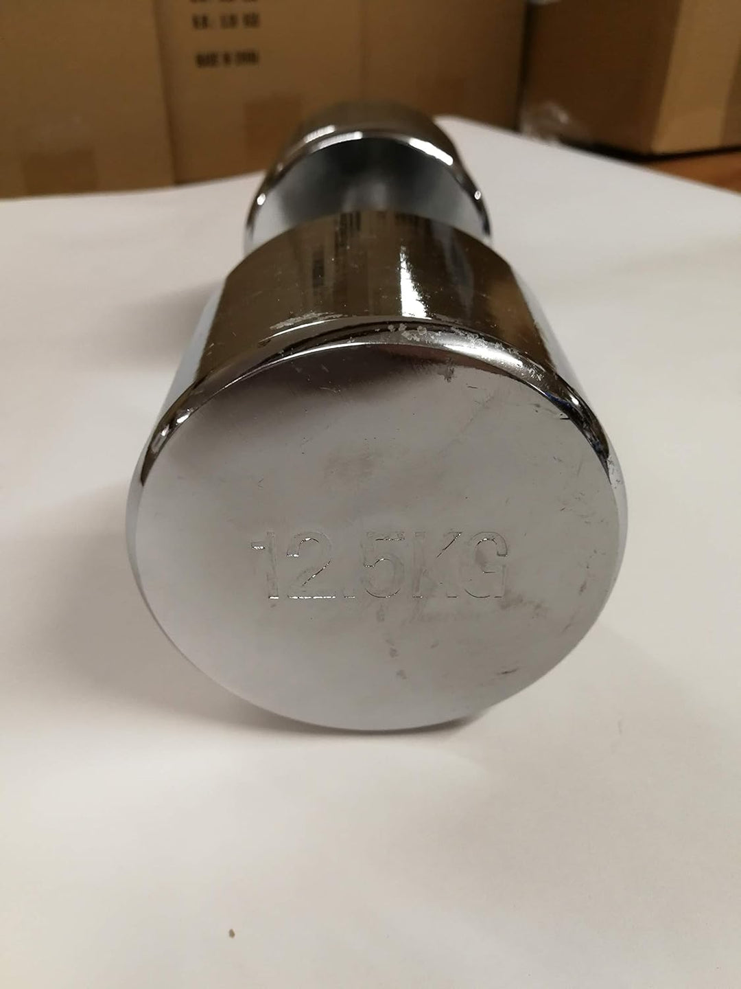 TRENAS Chrom Kurzhantel - 1 kg - 2 kg - 3 kg - 4 kg - 5 kg - 6 kg - 7 kg - 8 kg - 9 kg - 10 kg - 12,