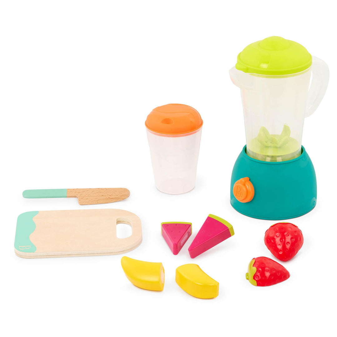B. toys - Mini Chef - Fruchtiger Smoothie Spielset - Smoothie Spielset - Spielzeug-Mixer & Zubehör f