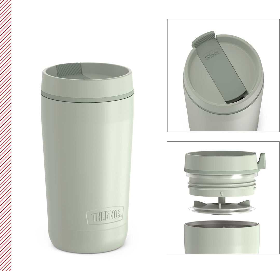 THERMOS GUARDIAN MUG 0,35 l, Thermosbecher matcha green mat, Edelstahl-Becher für Kaffee, nachhaltig
