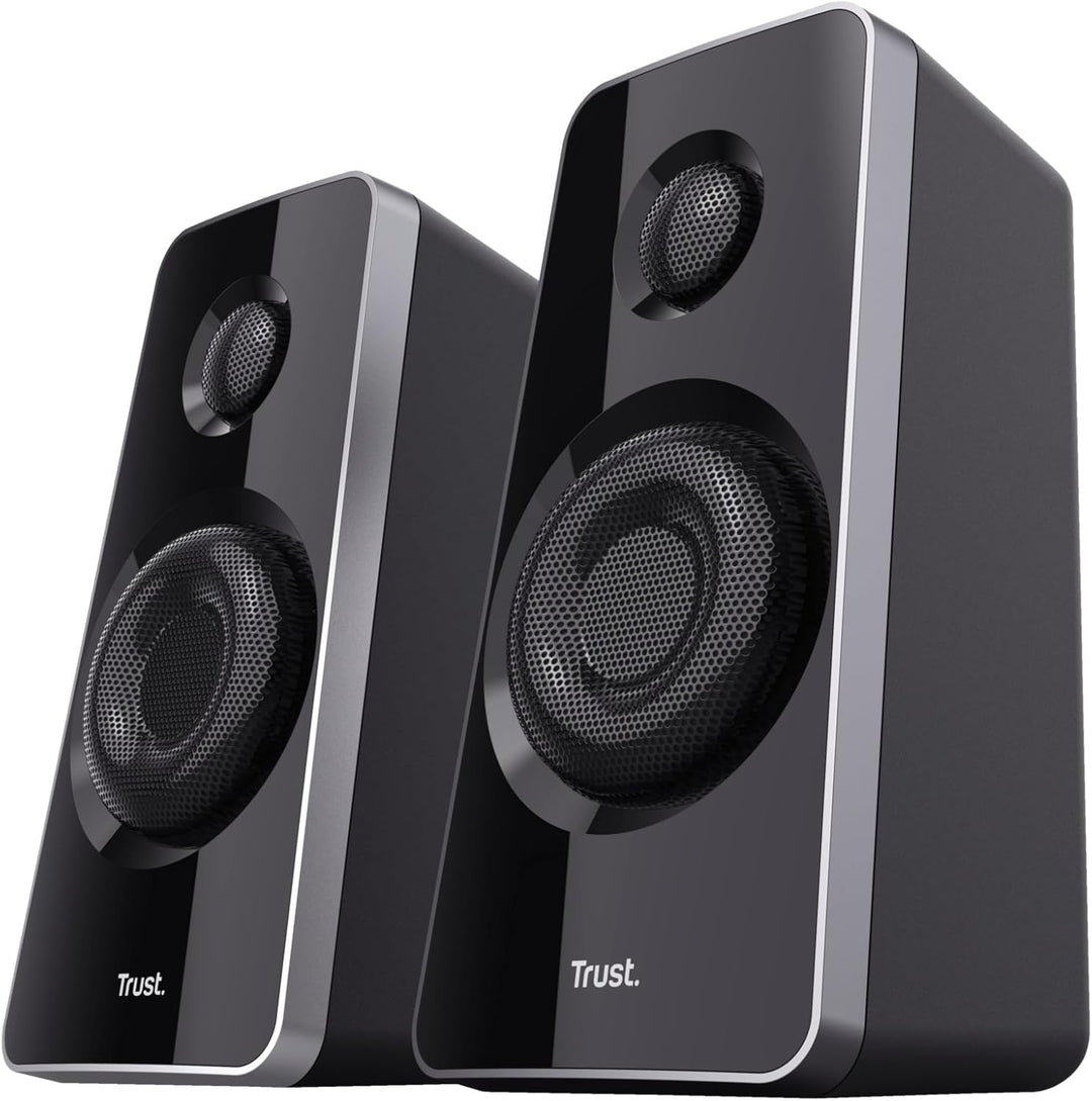 Trust Tytan 2.1 Speaker Set - PC luidspreker met subwoofer, 120 Watt, zwart