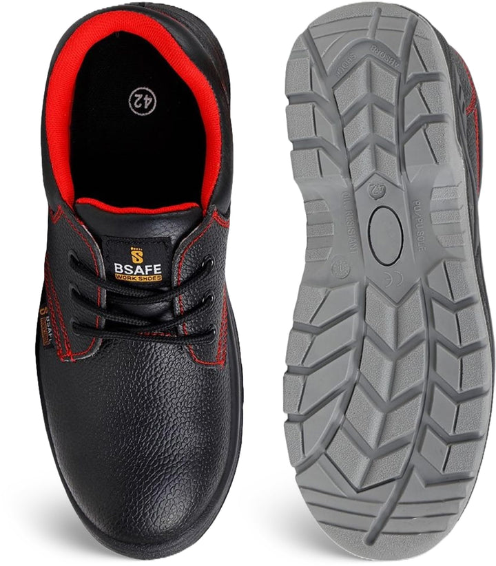 Arbeitsschuhe herren S1 , Schuhe, Leder Sicherheitsschuhe herren - Wasserdichte schuhe, mit Rutschfe