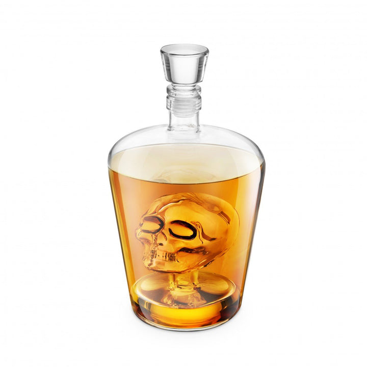 Final Touch Brainfreeze Skull Decanter Dekanter Schädel Perfekt für Vodka, Obstbrand, Wein, Whiskey,