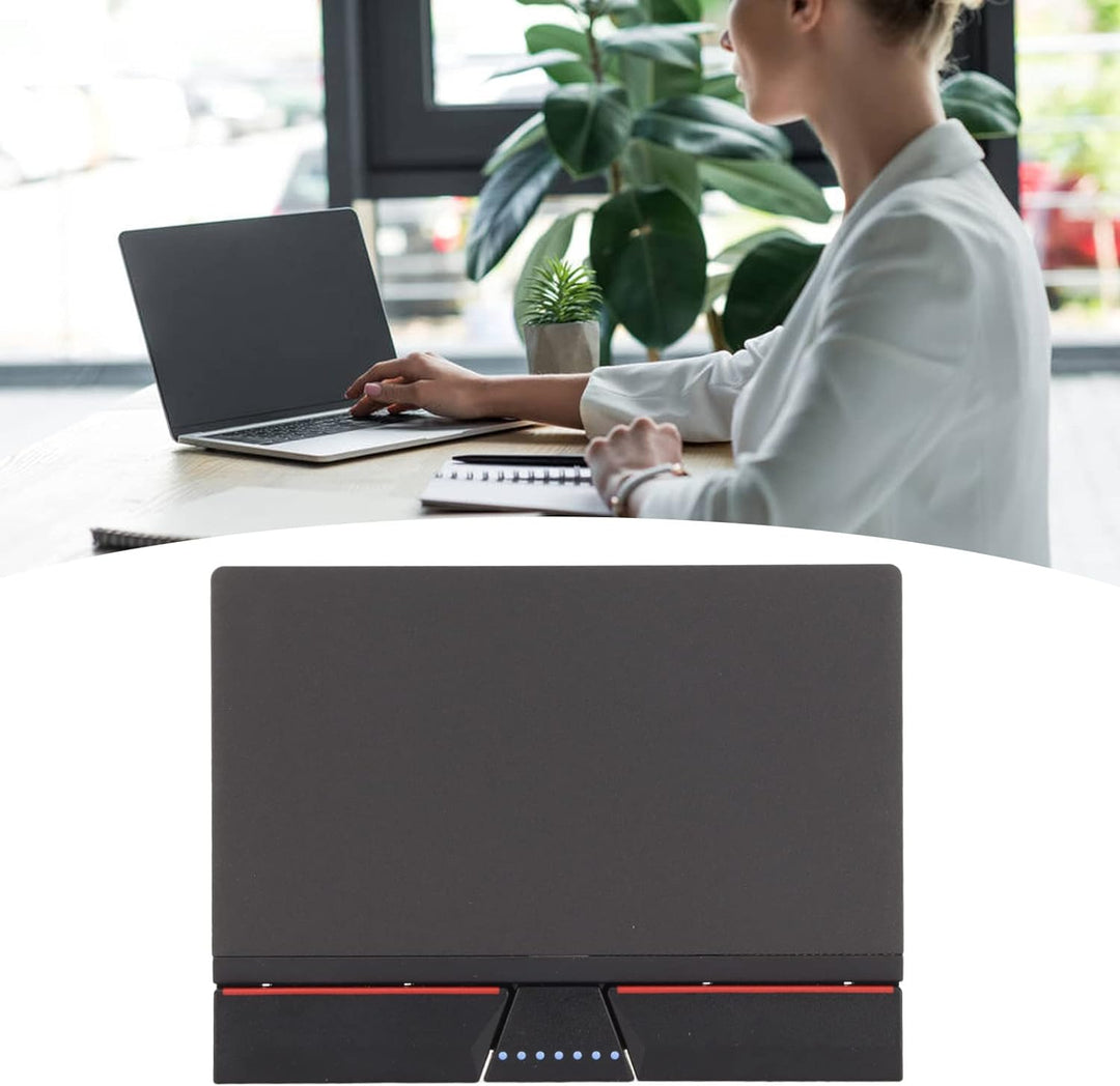 ASHATA Touchpad mit DREI Tasten,Notebook Clickpad Trackpad Kompatibel mit für Lenovo ThinkPad T440 T