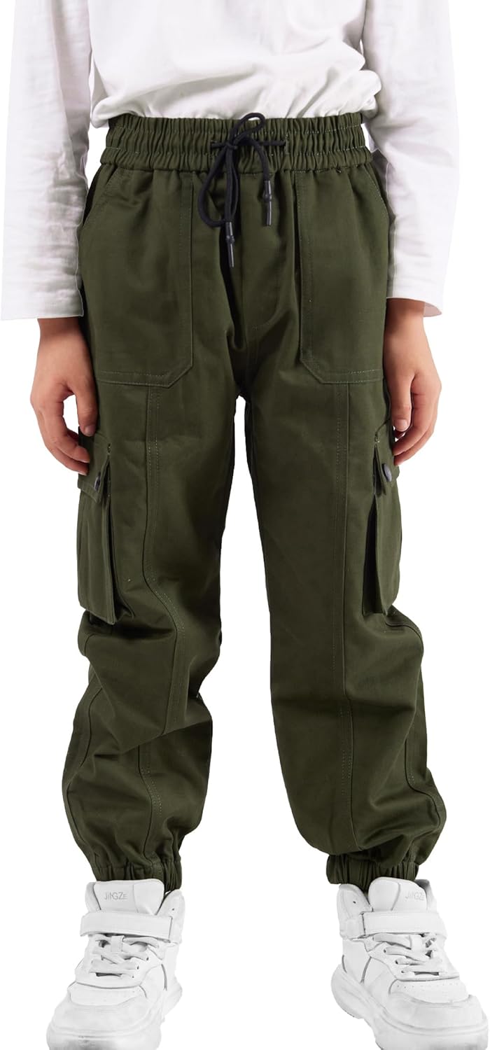 NATUST Kinder Cargo Hose 150 Armeegrün, 150 Armeegrün