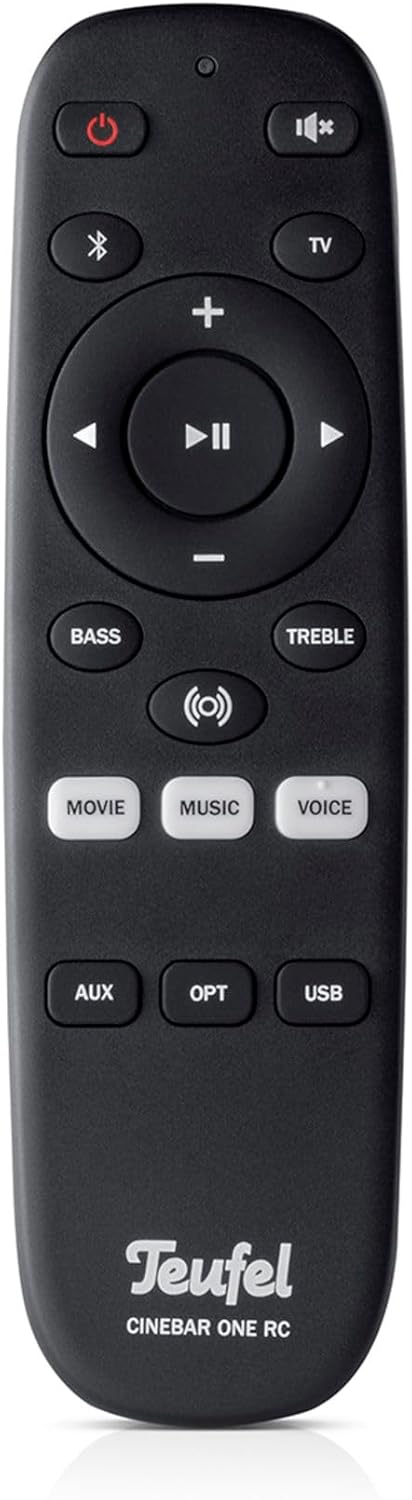 Teufel CINEBAR ONE Soundbar Bluetooth Musik Sound Games Film PC Notebook Weiss white, white