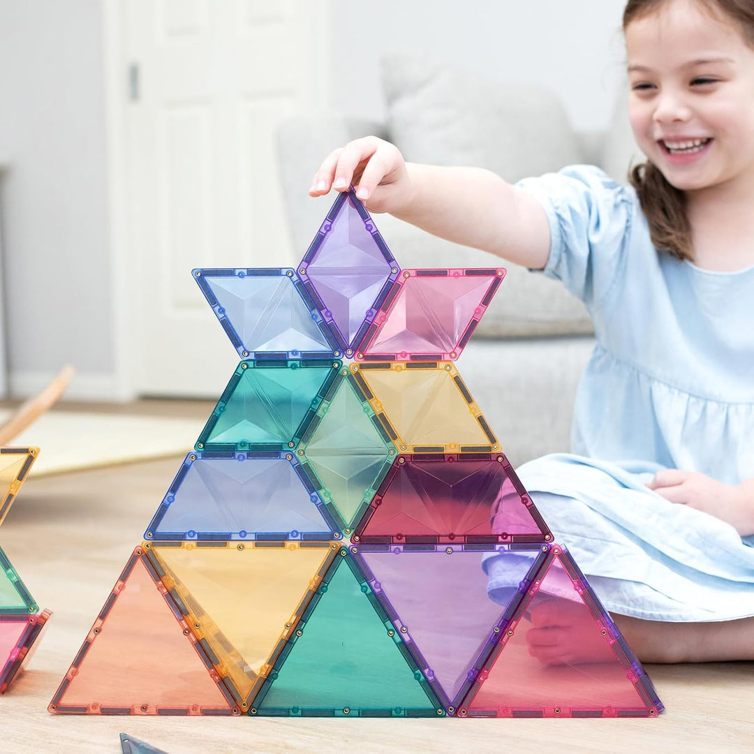 Connetix Erweiterungspaket Pastellform, 48 Stück, Mehrfarbig