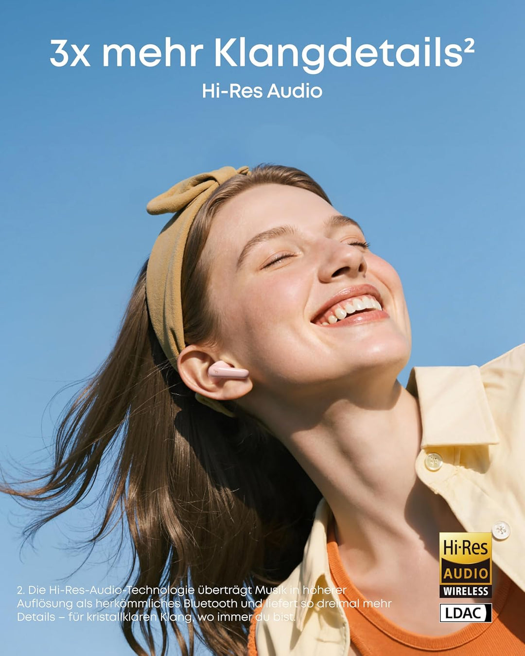 soundcore P31i by Anker, adaptives Noise Cancelling in Echtzeit, Hi-Res Sound, kabellose Bluetooth-K
