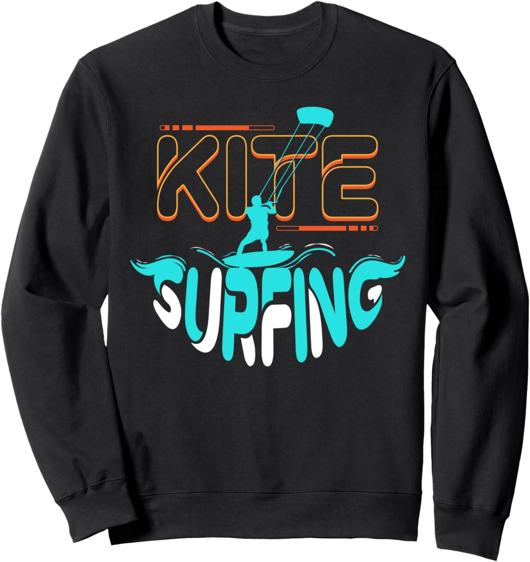 KITE Kiteboarding Kiten Kitesurfen Kitesurfing Sweatshirt