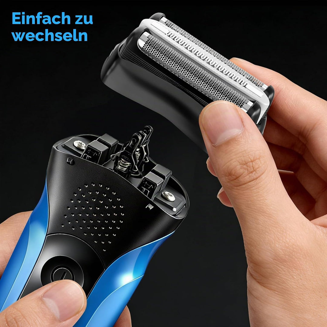 Series 3 Scherkopf Kompatibel mit Braun, Elektrorasierer Ersatzkopf 32B Scherblatt Original Material