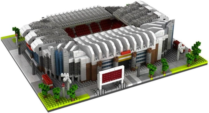 Atomic Building Manchester United Old Trafford Stadion. Modell zum Zusammenbau mit Nanoblöcken. Mehr