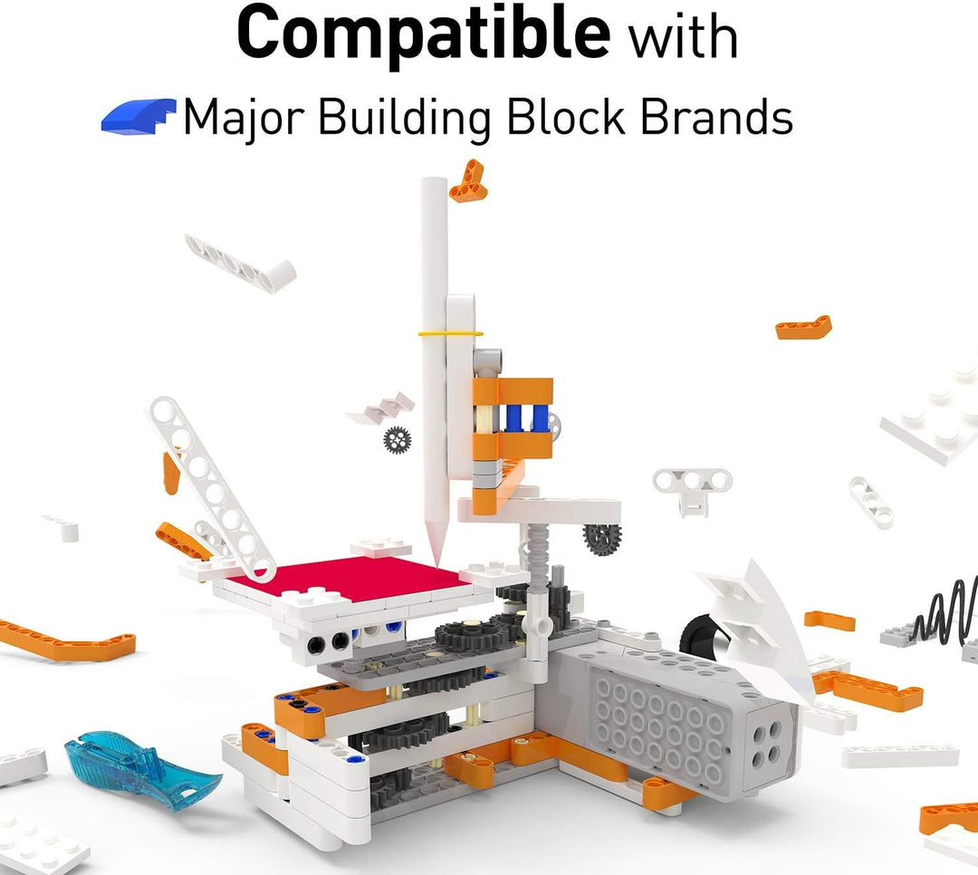 Apitor SuperBot 18 in 1 Roboter Kit, kompatibel mit allen bekannten Bausteinmarken, steuerbarer Bauk
