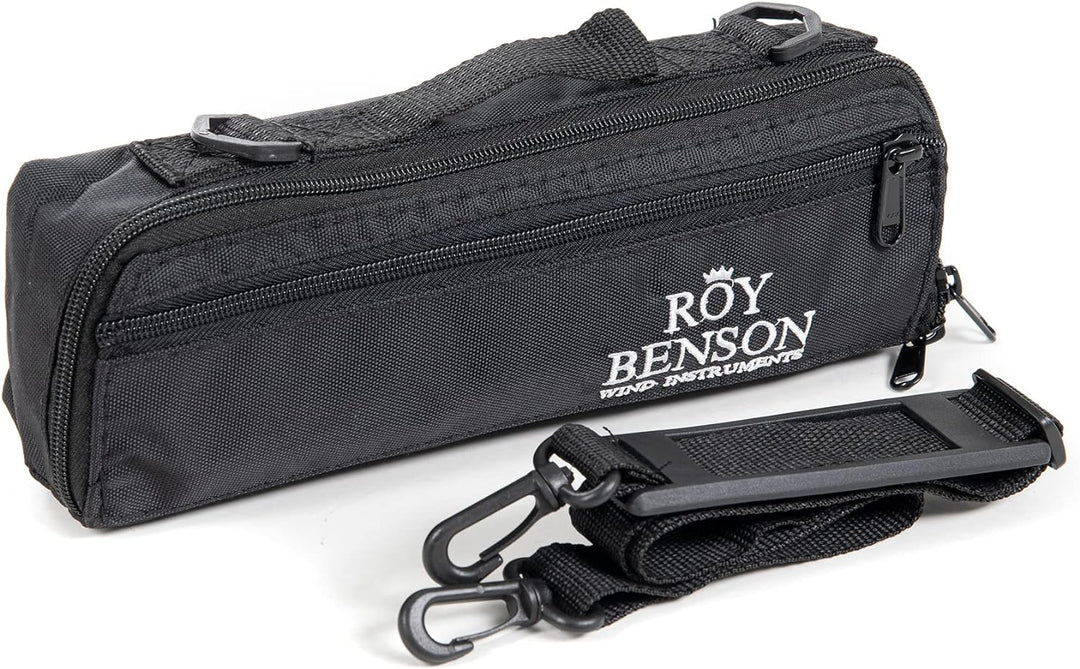 Roy Benson Piccolo Flöte PC-502 Synthetic Wood, inkl. Holzetui mit Tasche, PC-502