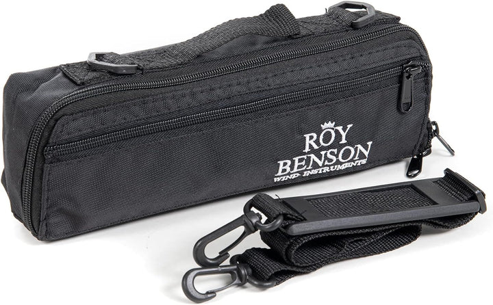 Roy Benson Piccolo Flöte PC-502 Synthetic Wood, inkl. Holzetui mit Tasche, PC-502