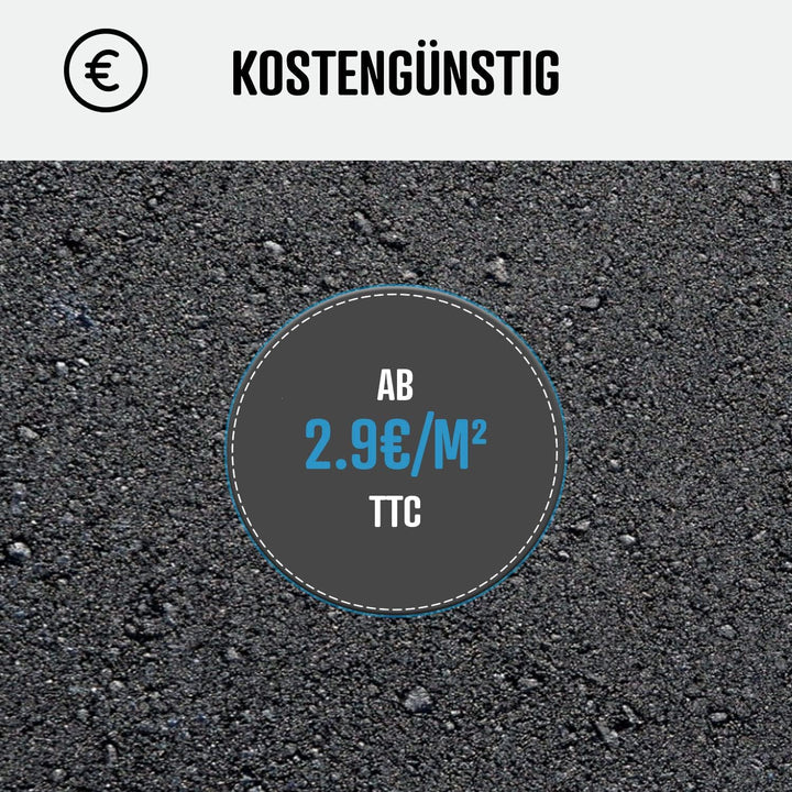 ARCANE INDUSTRIES Bitumenfarbe/Teerfarbe: Harzbodenbeschichtung für Asphalt, Teer, Belag - ARCASPHAL