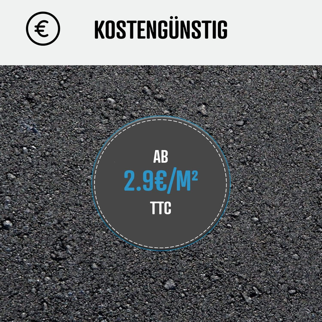 ARCANE INDUSTRIES Bitumenfarbe/Teerfarbe: Harzbodenbeschichtung für Asphalt, Teer, Belag - ARCASPHAL