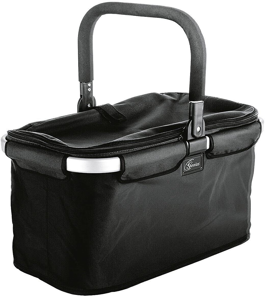 Falko Einkaufskorb Premium (L x B x H) 480 x 280 x 270 mm Schwarz 14364