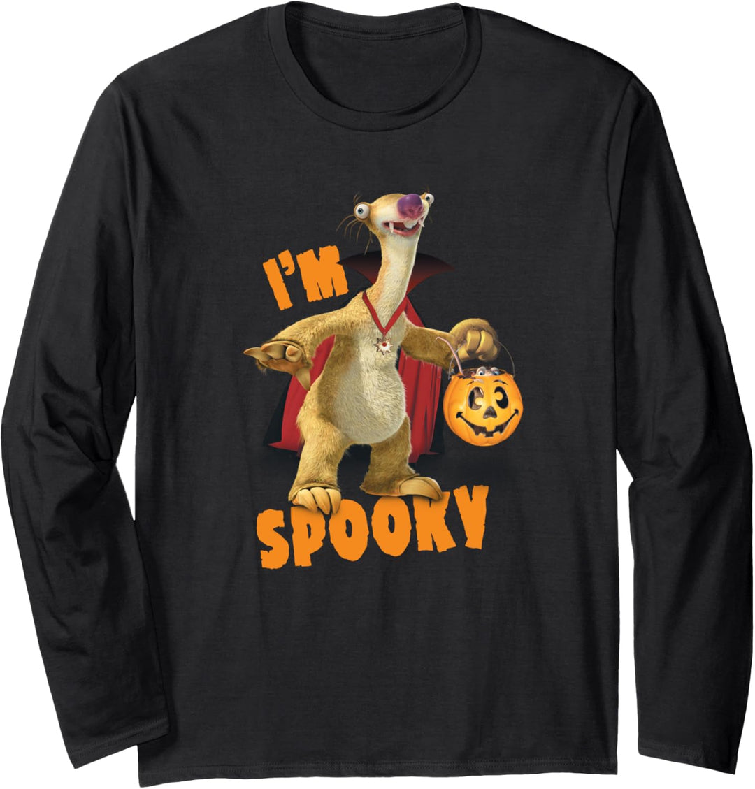 Ice Age Sid Dracula I’m Spooky Halloween Langarmshirt