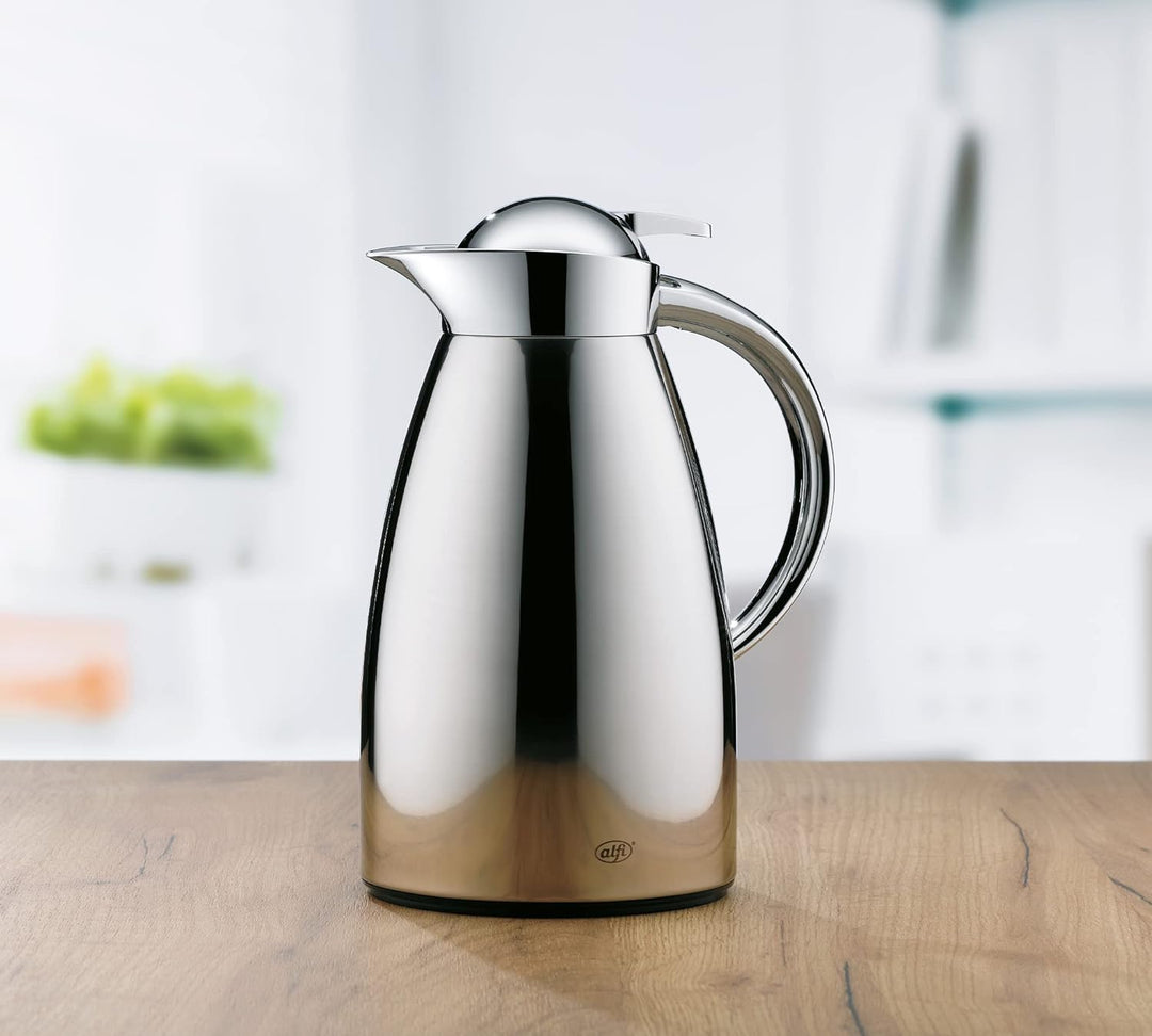 alfi Isolierkanne, Stainless Steel Polished, 1000 ml Stainless Steel Polished 1000 ml, Stainless Ste