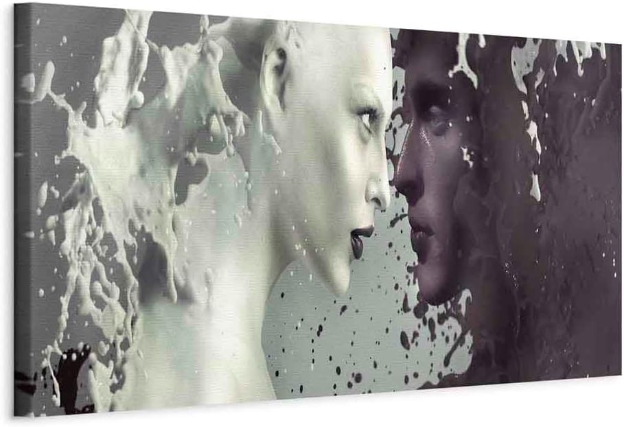 murando - Bilder Abstrakt 150x50 cm Vlies Leinwandbild 1 tlg Kunstdruck modern Wandbilder XXL Wandde
