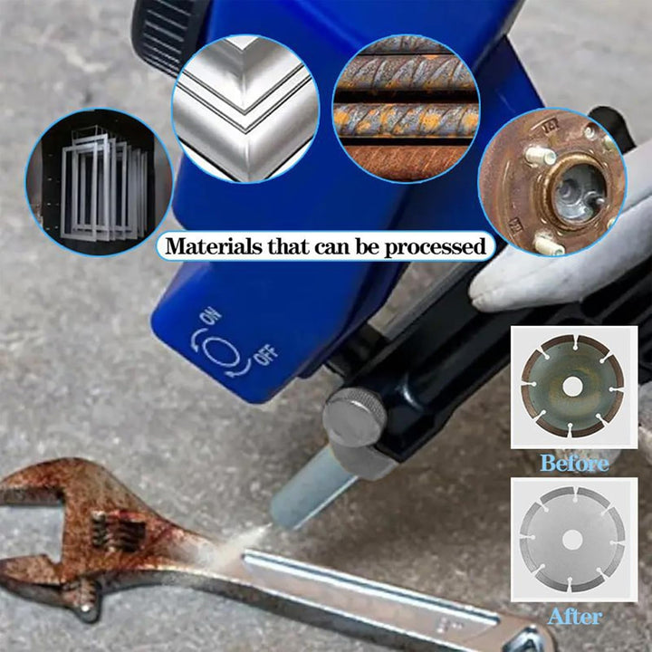 Portable Sandblasting Machine, Handheld Power Sander Tool, Rust Removal Equipment for Metal Paint Re