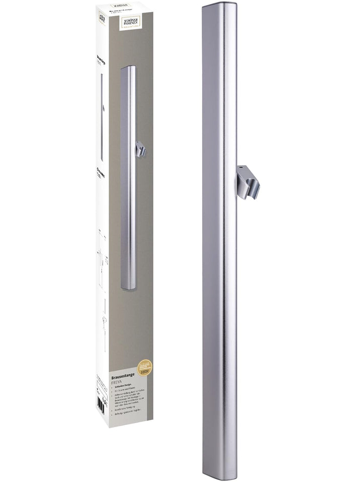 Schöner Wohnen Kollektion Duschstange Freya, Brausestange 75,5 cm, höhenverstellbar, mit Gleiter, Ha