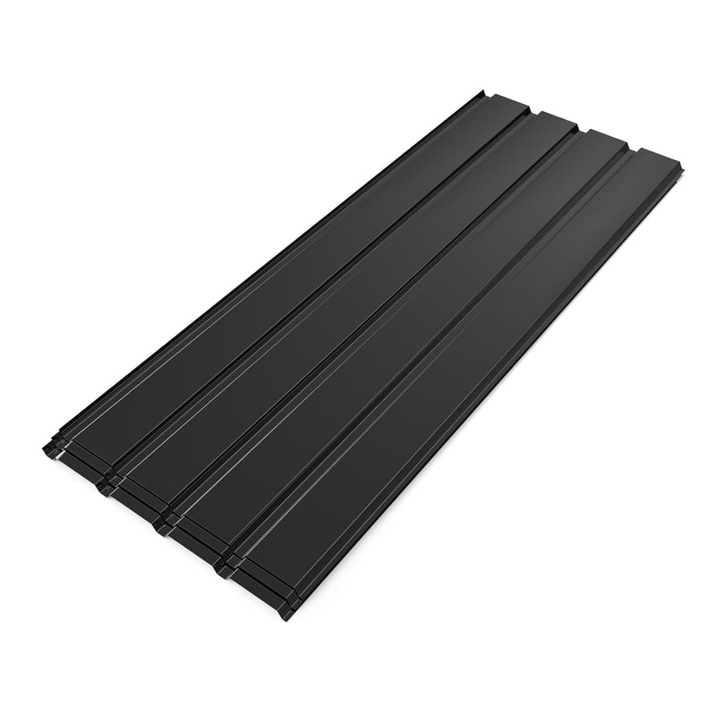 Mondeer Dachbleche, Dachziegel, Verkleidung, verzinktes Metall, 115 x 45 cm/6 m², 0,3 mm, zum Ersetz