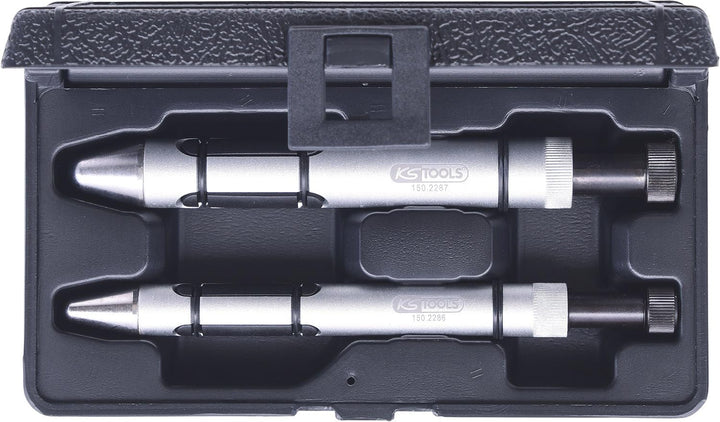KS Tools 150.2285 Kupplungs-Zentrierdorn-Satz Ø 15,0 - 26,6 mm, 2-tlg.