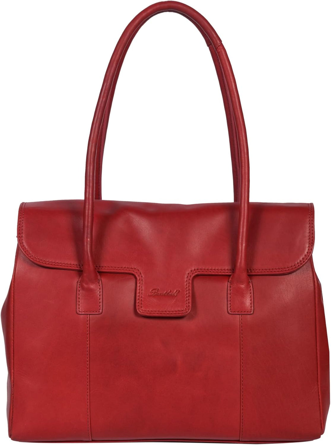 Benthill Damen Handtasche Echt-Leder - Umhängetasche aus weichem hochwertigem Echtleder - Vintage Fa