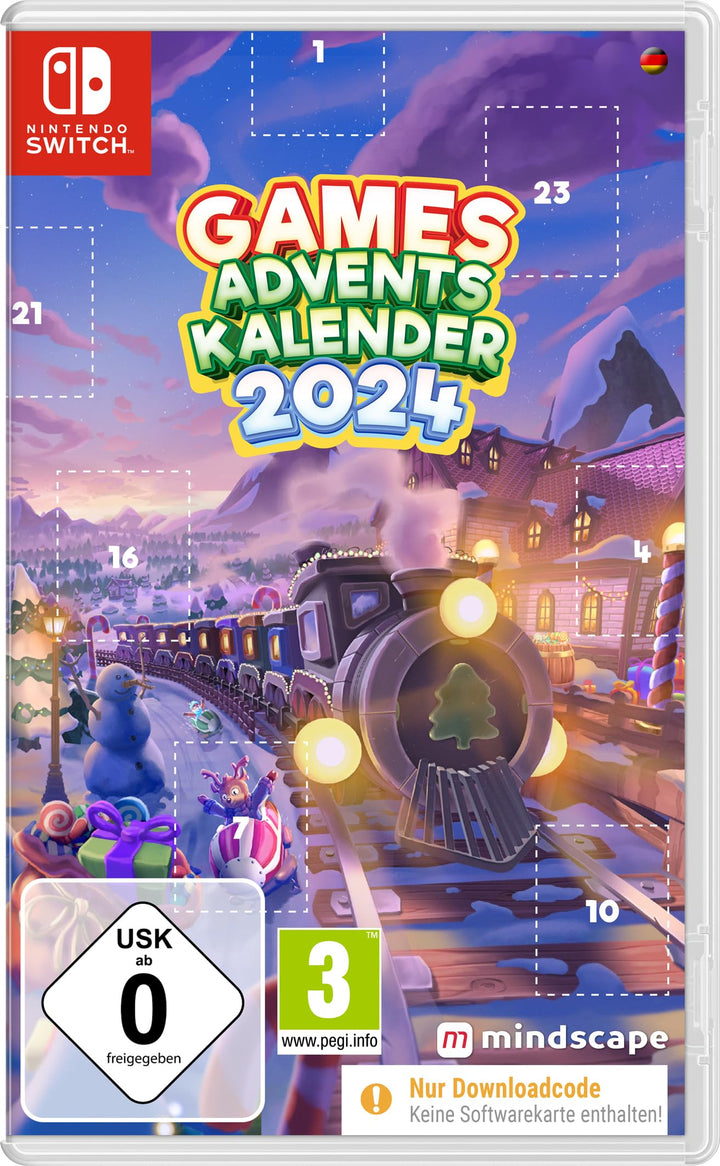 Games Adventskalender 2024 (Code in a Box) (Nintendo Switch) Nintendo Switch Standard, Nintendo Swit