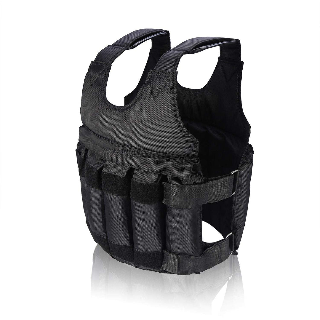 gewichtsweste 20kg,Tbest Einstellbare Gewichtsweste, Max. Belastung 20 kg Oxford-Gewebe Sportgewicht
