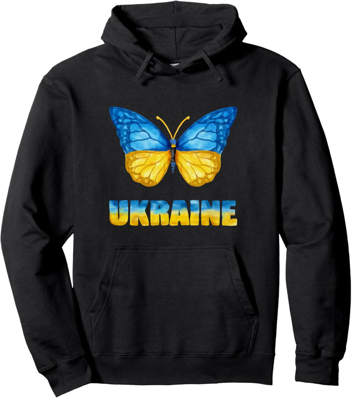 ukraine butterfly Pullover Hoodie