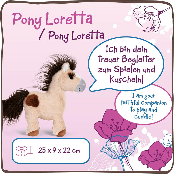NICI Kuscheltier Pony Loretta 25 cm stehend I Plüschtier für Jungen, Mädchen & Babys I Flauschiges S