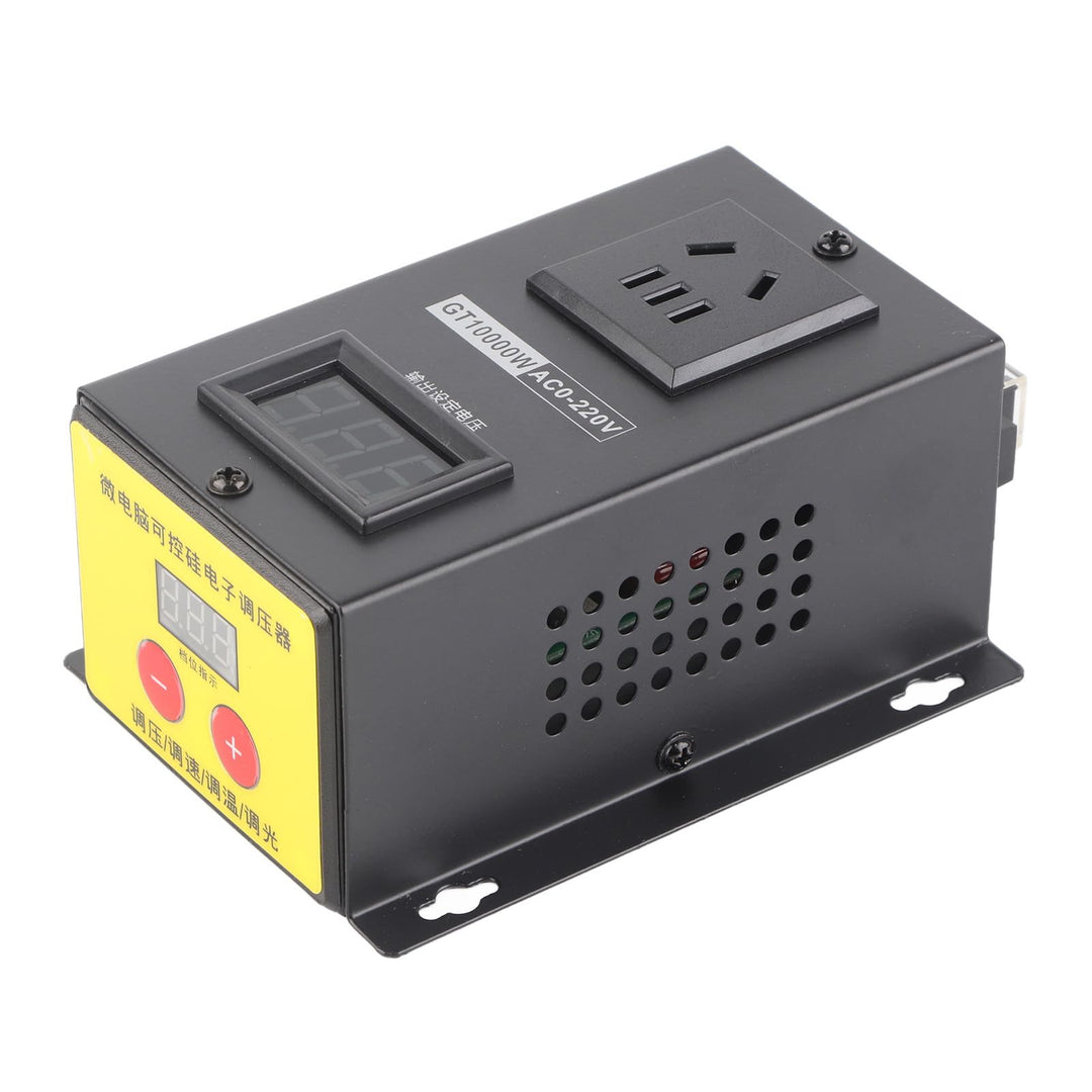 AC 220 V Spannungsregler 10000W Hochpräziser einstellbarer elektronischer Thyristor-Spannungsregler