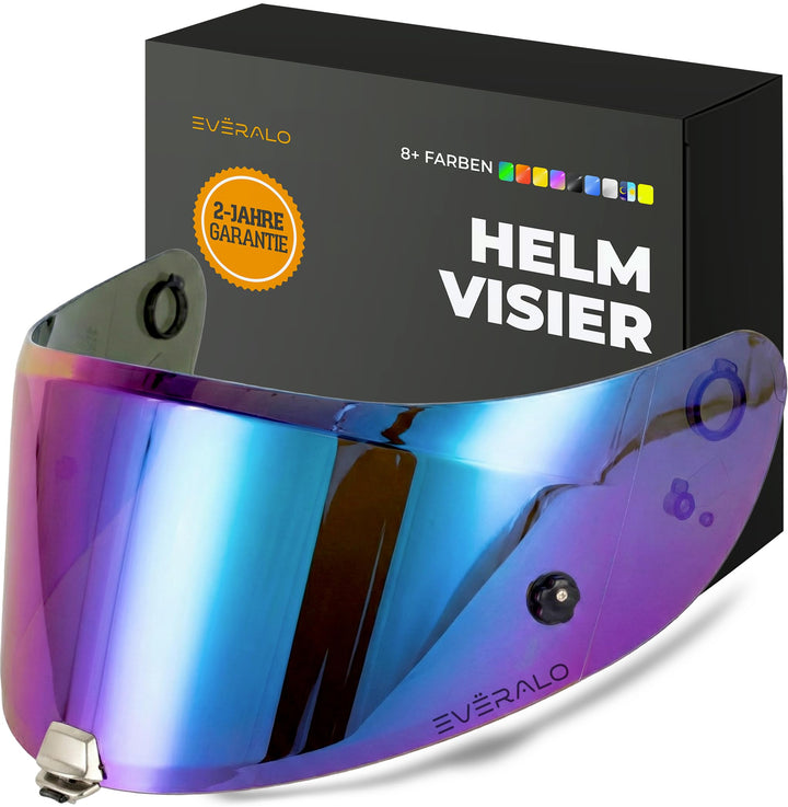 kompatibel mit Visier HJC RPHA 70 - RPHA 11 - HJ26 - HJ-26ST (Iridium Chrom), Iridium Chrom