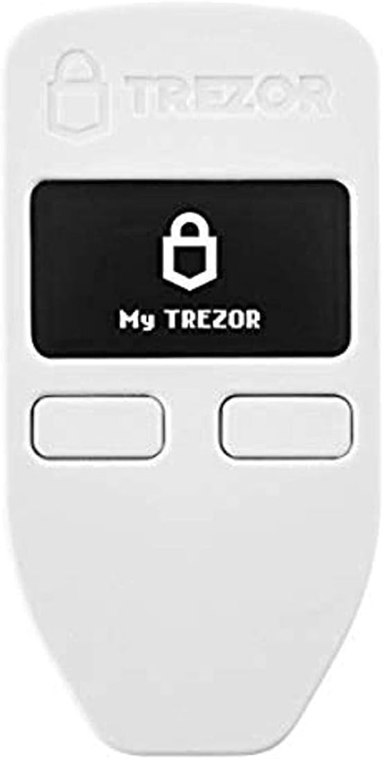 Trezor Model One - Die Original-Hardware-Wallet für Kryptowährungen, Bitcoin-Sicherheit, Speichern u