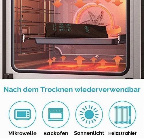 Apalus Luftentfeuchter Auto Wiederverwendbar, Entfeuchter-Kissen für Beschlagene Autoscheiben, Auto-