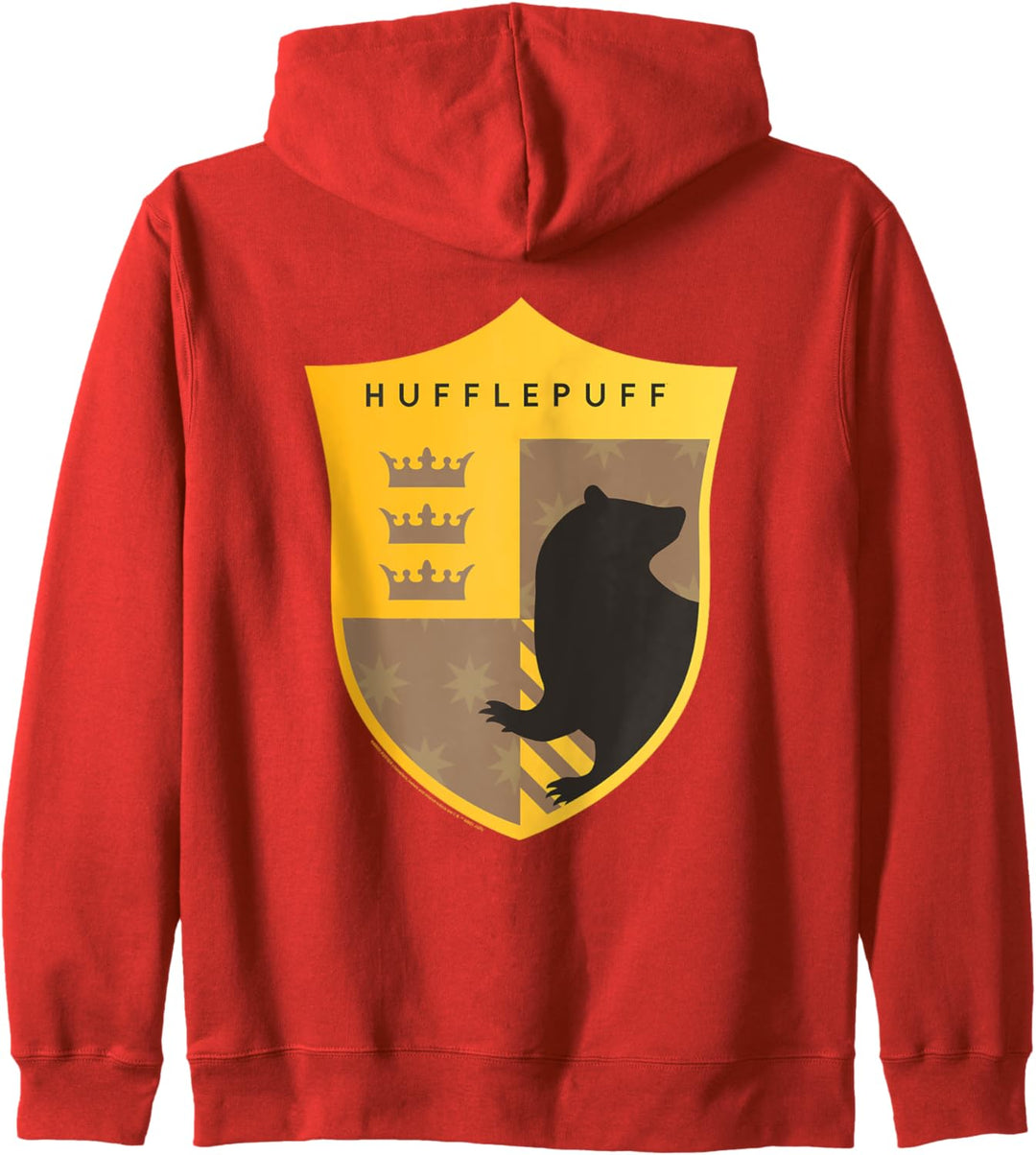 Harry Potter Hufflepuff Four Square Shield Crest Kapuzenjacke