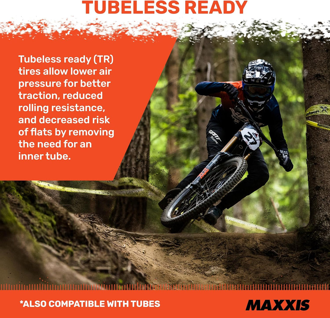 Maxxis - Minion DHF Dual Compound Tubeless Folding MTB Tire | Grippy and Fast for All Mountain Bike