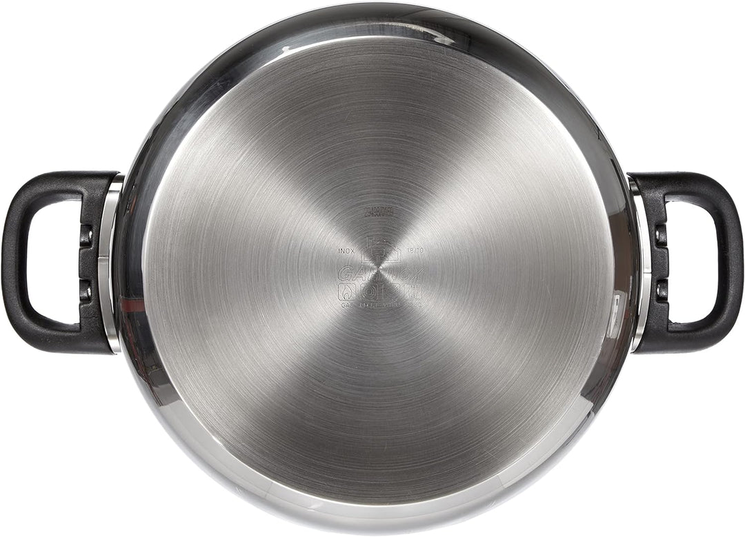 Lacor 14322 Garinox Bratentopf mit Deckel 22 cm 4 L