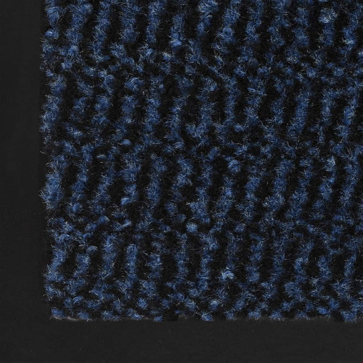 Staubschutzmatte rechteckig getuftet 80x120cm blau