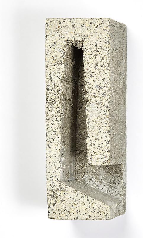 Fledermaus Einbaustein aus Holzbeton 80x240mm | Wetterfest | Fledermausquartier | Fledermauswochenst