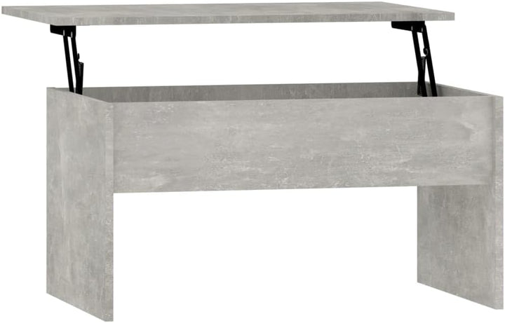 vidaXL Couchtisch Betongrau 80x50,5x41,5 cm Holzwerkstoff